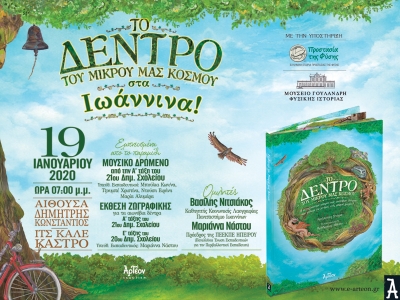 &laquo;&Tau;&Omicron; &Delta;&Epsilon;&Nu;&Tau;&Rho;&Omicron; &Tau;&Omicron;&Upsilon; &Mu;&Iota;&Kappa;&Rho;&Omicron;&Upsilon; &Mu;&Alpha;&Sigma; &Kappa;&Omicron;&Sigma;&Mu;&Omicron;&Upsilon;&raquo; &sigma;&tau;&alpha; &Iota;&omega;ά&nu;&nu;&iota;&nu;&alpha; 19/01/2020